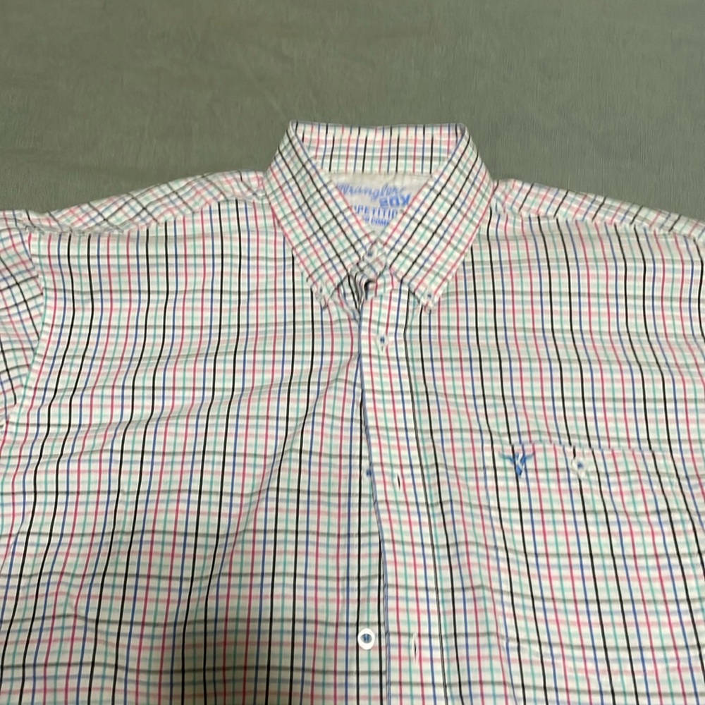 Wrangler 20x competition short sleeve button up